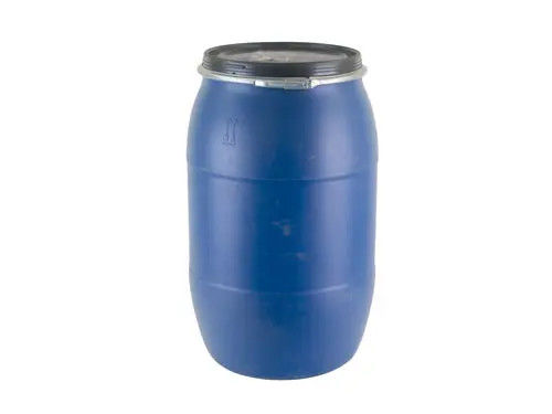 Solid Liquid 120L Blue Barrel ถังพลาสติกทรงกระบอก ความจุ 120L