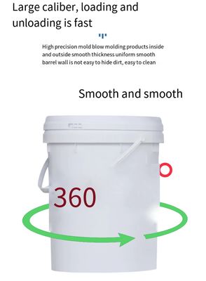 ทาสีถังพลาสติก 1L / 2L / 5L / 10L ถังพลาสติกแบบกำหนดเอง
