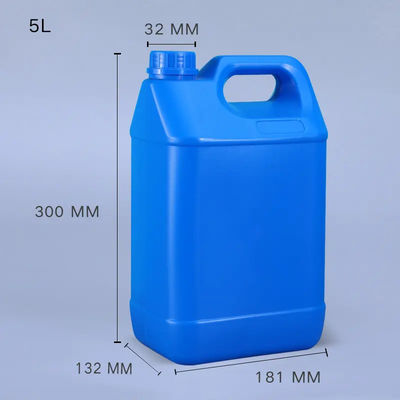 กระป๋องเจอร์รี่พลาสติก 5 ลิตร กระป๋องเจอร์รี่ HDPE 5 ลิตร พร้อมหูหิ้ว