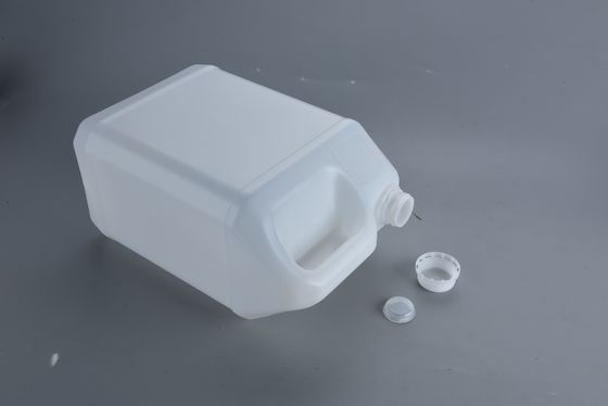 10L Extrusion blow molded พลาสติกเจอร์รี่กระป๋องสําหรับจุด / คําสั่ง / การกําหนดเอง 320g Tare น้ําหนัก