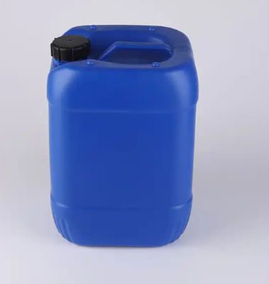HDPE Blue 25 Liter Jerry Can Plastic Enclosed With Wrench Liquids Packaging