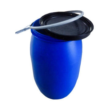 กระบอกพลาสติกเคมีอนามัยเปิดด้านบน HDPE ความจุ 160 ลิตร