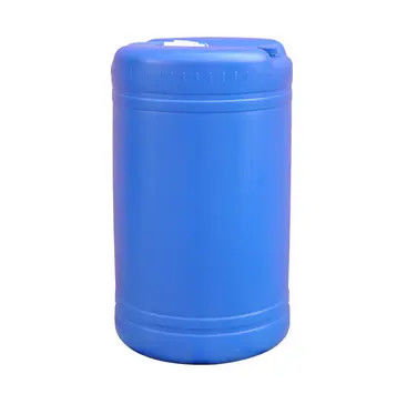 OEM / ODM Blue HDPE 55 แกลลอนกระบอกพลาสติกพร้อมที่จับ Pastic