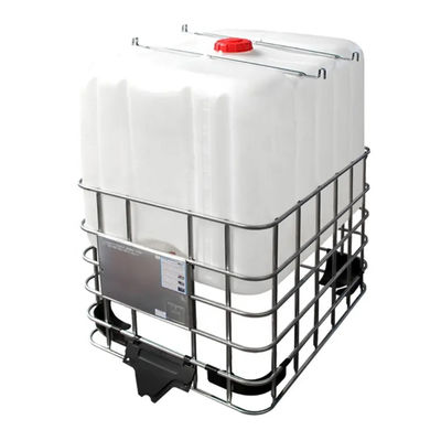 IBC ถังเก็บสารเคมี HDPE 1,000 ลิตร Barrel Square Drum ISO9001