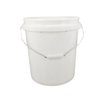 HDPE Paint 20L Plastic Bucket Chemical ความต้องการการพิมพ์ของลูกค้า