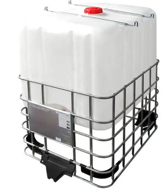 พลาสติกเกรดอาหาร 1,000 ลิตร IBC อุปกรณ์จัดเก็บภาชนะบรรจุสารเคมีถัง Ibc