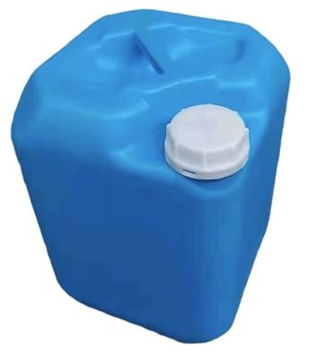 กลองพลาสติกปิด 20 ลิตรสแควร์ HDPE กลองพลาสติกเคมีสีฟ้า