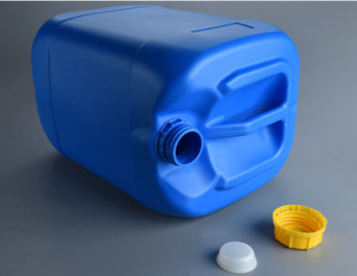 25 ลิตร ปากเล็ก ปิดถัง ทนต่อกรดและเกลือ PE หนา Stacking ถัง ผงเคมีสีฟ้า