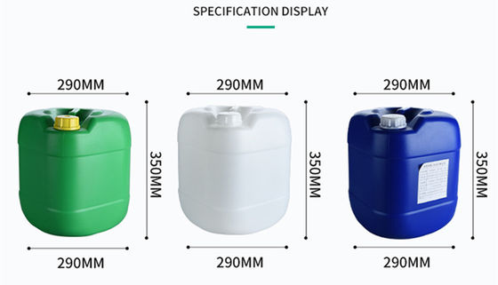 กลองบรรจุสียาฆ่าแมลง 20 ลิตรกลองพลาสติกสต๊อกกลอง 20 กิโลกรัมกลองยาทําความสะอาดกลองผสมผสมผสมกลองเคลือบเคมี