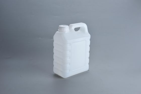 2.5L ขาว HDPE พลาสติก Jerry กระป๋องกับหัวแน่นและครอบสกรูสําหรับการปรับปรุง